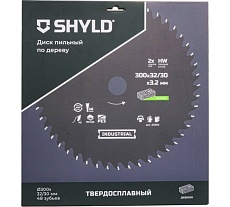 Пильный диск SHYLD по дереву твердосплавный 300x32/30 мм, 48 зубьев 6692480