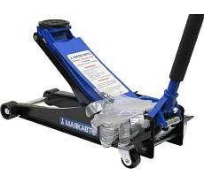 Домкрат гидравлический подкатной МАЯКАВТО 3 т, h=73-495 мм, низкопрофильный, 2 поршня 1633