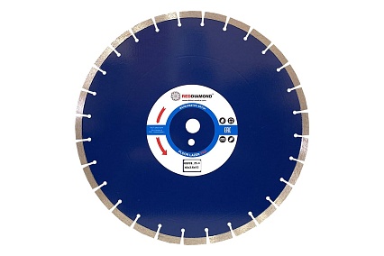 Диск по железобетону Floor Lazer Pro 400х25.4 мм, 40x3.6x12 мм, Z28 REDDIAMOND 2108003
