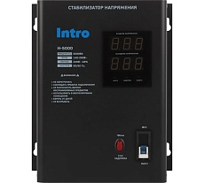Стабилизатор напряжения Intro Н-5000 настенный 140-260В/220В, 5000ВА Б0064684