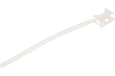 Ремешок-опора для труб и кабеля ЕВРОПАРТНЕР PRNT 16-32 белый, с шурупом и дюбелем, 30 шт. 3000 D