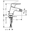 Смеситель для биде Hansgrohe Focus E2 31920000
