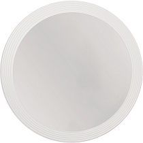 Зеркало La Fenice Terra 65x65 см с подсветкой, белый матовый FNC-02-TER-B-65