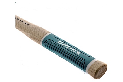 Молоток-гвоздодер Gross American hickory 200г, угол 45, магнит, обрезиненная рукоятка 10414