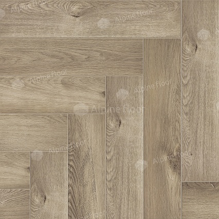 ABA ламинат Alpine Floor Parquet Premium Дуб Натуральный Отбеленный ECO 19-5B  600х125х8 мм поверхность матовая