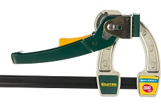 Рычажная струбцина Kraftool Industrie быстрозажимная 75x300 мм 32019-75-300