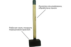 Кованая кувалда Агростройлидер 12 кг в сборе С1012/2