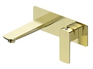 Смеситель для раковины Oliveeka D-Line OL-869003-BG золото матовое
