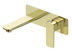 Смеситель для раковины Oliveeka D-Line OL-869003-BG золото матовое
