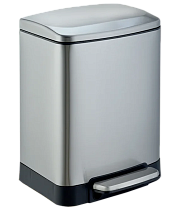 Ведро WeltWasser WW GOLF MT 6L матовая сталь 10000013380