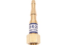 Клапан обратный КО-К-20 вход резака/горелки Krass 2855575