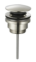 Донный клапан AQUAme AQM7003BN без перелива, никель шлифованный