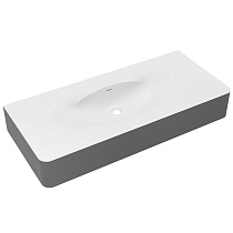 Тумба с раковиной Vincea Caprise 120 см серый матовый