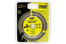 Диск пильный твердосплавный по дереву (125x22.23 мм; 3Z; 4 мм) для УШМ Гранит 300128