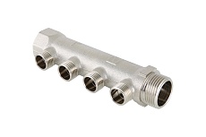 Коллектор Valtec 1", 3 выхода х 1/2" нар. VTc.500.N.0603