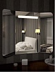 Зеркало Relisan Triple Horizontal 100x80 см, с подсветкой