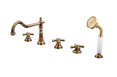 Смеситель на борт ванны Rav Slezak Morava retro MK364.5PSM