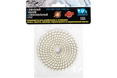 Алмазный гибкий шлифовальный круг (100 мм; зерно 500) мокрая шлифовка РОСОМАХА 150500