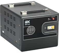 Однофазный стабилизатор напряжения IEK переносной 5кВА HUB IVS21-1-005-13