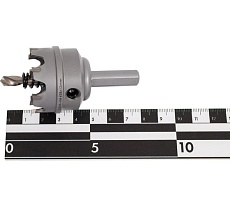 Коронка по металлу HM (38х12 мм; хвостовик 10 мм; комплект) D.BOR HS-HM-12-038-T