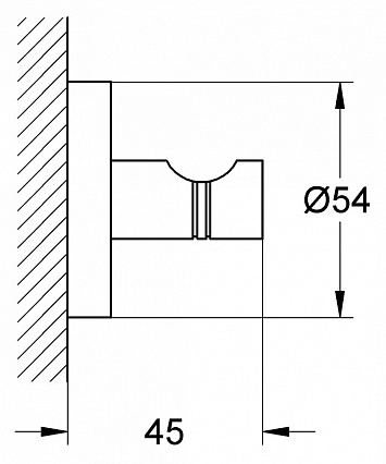 Крючок Grohe Essentials 40364001