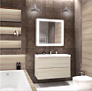 Мебель для ванной Art&Max Verona Push 70 см дуб сонома светлый