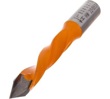 Сверло HW (8x40x70 мм; Z 2; S 10x20 мм; LH) для присадочного станка CMT 375.080.12