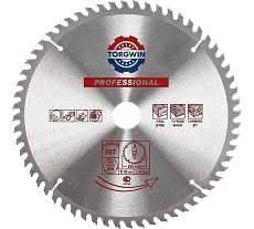 Диск пильный по дереву 255х30 мм, 60Z TORGWIN T724742