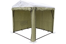 Палатка сварщика 2.2x2.2 м (пвх+брезент) МИТЕК 23-00006787