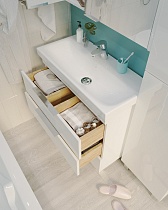 Мебель для ванной 1MarKa Gaula 80 см белый