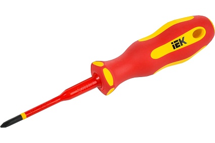 Отвертка IEK Arma2l 5 диэлектрическая slim ph1x80 т2 A2L5-SC31-T2-PH-10-080