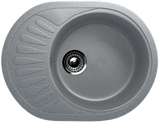 Кухонная мойка Ulgran Classic U-107m-309 57 см темно-серый