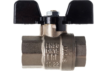 Шаровой полнопроходной кран STOUT ВВ 1/2 SVB-0002-000015 RG008Q0F4RR04N