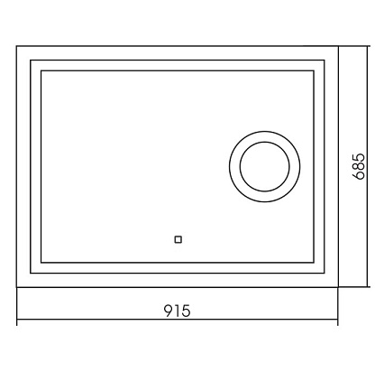 Зеркало Silver Mirrors Оптима 90x70 см с подсветкой