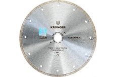 Диск алмазный по керамограниту (250x25.4 мм) Kronger K200250