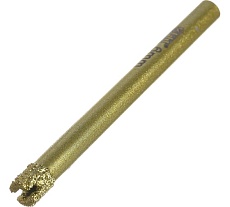 Коронка кольцевая алмазная вакуумное спекание по керамограниту, камню, кафелю и стеклу 6x65 мм FIT 16301