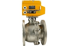 Шаровой кран DN.ru КШФП Ду100 Ру16 электропривод 020 380В D160-01960