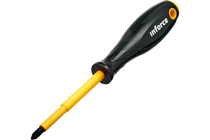 Диэлектрическая отвертка PH2х100мм Inforce 06-09-75