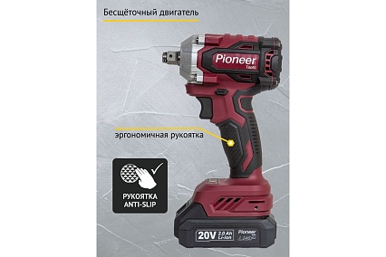 Гайковерт аккумуляторный ударный Pioneer CIW-M20V2-01CB USP