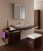 Мебель для ванной Keramag Silk 140 см венге