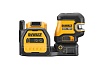 Лазерный построитель плоскостей DeWalt 18В, зеленый DCE825D1G18-QW