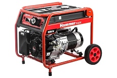 Бензоэлектростанция Hammer flex 5.5 кВт, 220 В, 50 Гц, бак 30 л, непрерывная работа 9 ч GN6000T