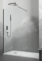 Душевая перегородка RGW Walk In WA-010B 120x195 черный, прозрачное