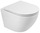 Подвесной унитаз Belbagno Sfera-Tor BB046CH-TOR безободковый, со смывом Торнадо, белый