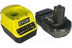 Набор Ryobi ONE+ RC18120-120 5133003368 аккумулятор (18 В; 2.0 А*ч; Li-Ion) и зарядное устройство RC18120