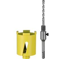 Коронка алмазная по бетону 68 мм SDS+ в сборе Diamond Industrial DIDCC68