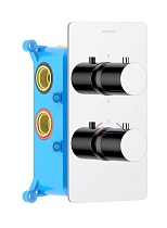 Смеситель для душа Aquatek Европа AQ1393CR термостат, хром