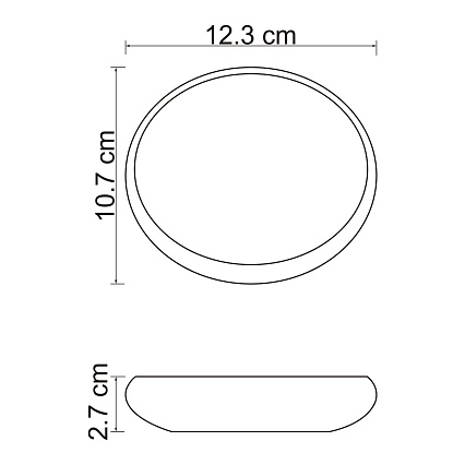 Мыльница WasserKRAFT Dinkel K-4629 белый