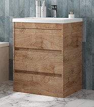 Мебель для ванной Art&Max Family-M 58 см, 3 ящика, Harbor Golden