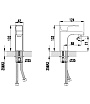 Смеситель для раковины Lemark Plus Factor LM1606C